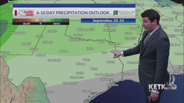Monday Morning Forecast: Hot with isolated storms possible