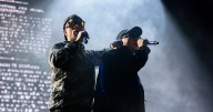 Kneecap tell Trump 'release the files' as state visit addressed at Wembley gig