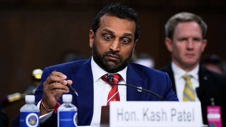 The Latest: FBI Director Kash Patel clashes with Democrats at congressional hearing
