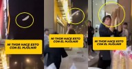 Hombre se hace viral por lanzar masa de pizza como si fuera el Mjolnir de Thor y atraparla de nuevo para seguir amasando