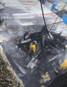 Incendio consumió una vivienda en Los Salias