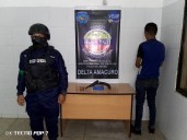 Detenido tras hallarle una escopeta corta, según Polidelta