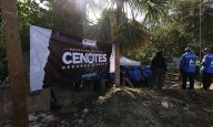 Junto a voluntarios, gobierno de BJ pone ejemplo de conservación de cenotes en Cancún
