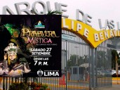 Parque de las Leyendas inaugura “Primavera Mística” con recorrido nocturno