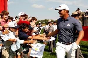 US hails ‘gladiator’ DeChambeau as Ryder Cup controversy swirls