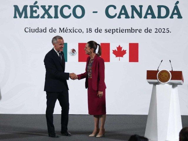 T-MEC y seguridad, ejes de la reunión entre Sheinbaum y Carney