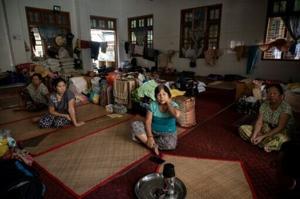 Quake-hit Myanmar city becomes epicentre of junta election offensive