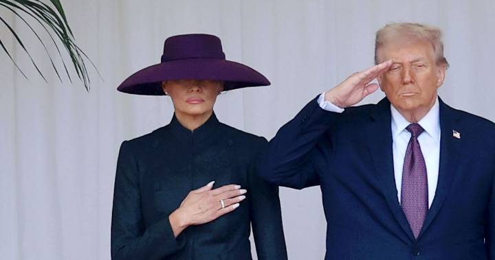Melania Trump Found a New Fashion Disguise for Her UK Visit