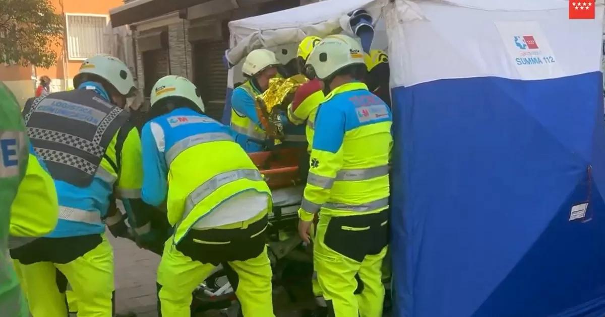 Al menos 21 heridos por una explosión en un bar en Madrid
