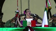 Color, música y orgullo patrio: Carmen Lilia Canturosas encabeza el Grito en Nuevo Laredo
