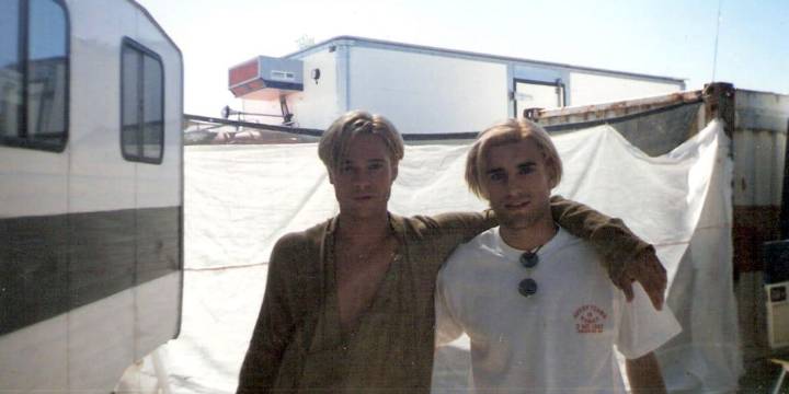 La historia del mendocino que fue doble de Brad Pitt y la noche que lo invitó a su cumpleaños: “Nunca me vi parecido a él”