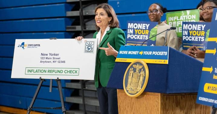 'Inflation refund' checks coming to New Yorkers' mailboxes as soon as next week