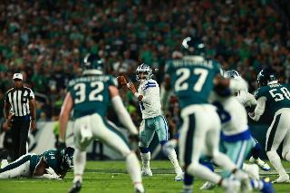 Dallas cae ante Philadelphia en el inicio de temporada de la NFL