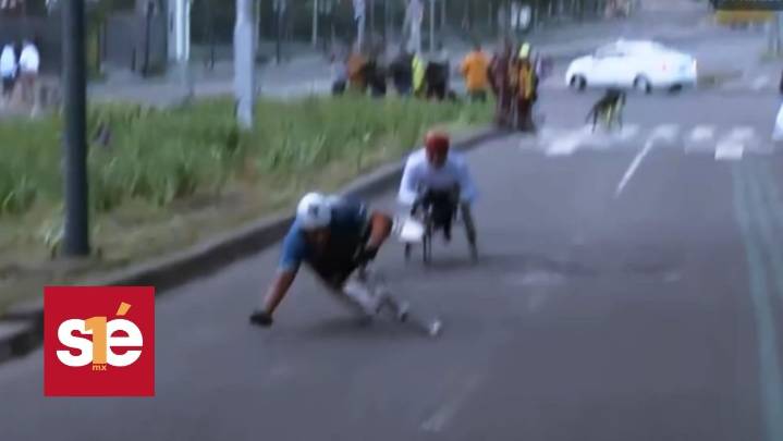 Atleta en silla de ruedas denuncia discriminación y malas condiciones en el Maratón de la CDMX