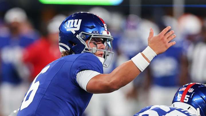 Giants list Jaxson Dart as their No. 2 QB
