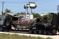 18-Wheeler Full of Brisket Goes Up in Flames on I