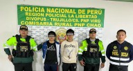 La Libertad: Menores de edad caen con dinamita, carta con contenido extorsivo y stickers en Chao