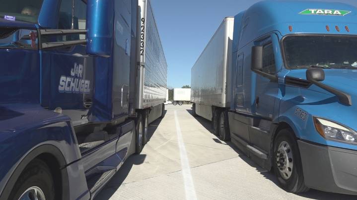 New I-65 truck stops give truck drivers more spaces to rest