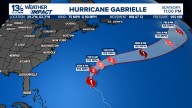 Tropical Storm Gabrielle forms in the Atlantic, may become a hurricane