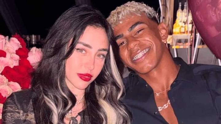 Nicki Nicole consoló Lamine Yamal tras su derrota en el Balón de Oro