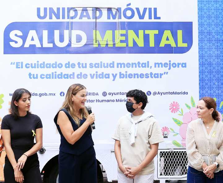 Servicio móvil: Orientación sobre salud mental en Mérida
