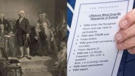 Famous Presidential Cheat Cards From History
