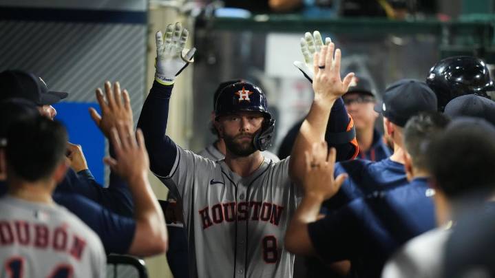 Walker hits 2 homers as Astros beat Angels 6-1 after getting knocked out of playoff contention