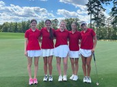 High school girls golf: East wins SPC match, with South second