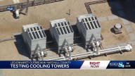 Cooling towers tested for legionella. What are they?