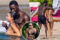 Lori Harvey and Damson Idris pack on the PDA in Mexico