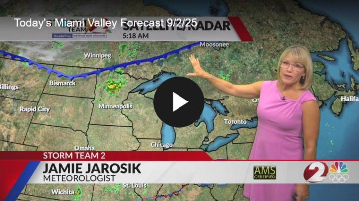 Nice today, but a cold front will bring rain and cooler weather soon