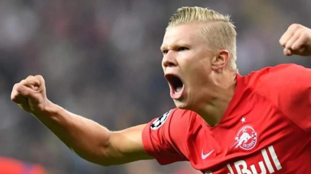 ¿Cuál es la singularidad del debut de Erling Haaland en la Liga de Campeones?