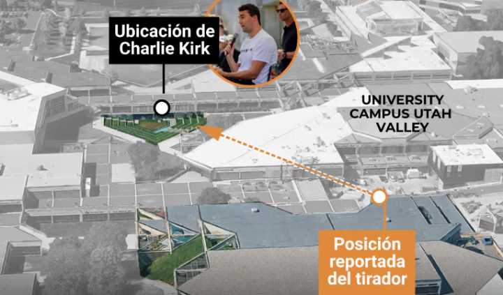 FBI sin pistas firmes sobre el asesino de Charlie Kirk
