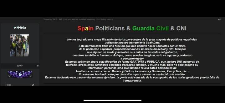La Audiencia Nacional investiga una nueva filtración de datos sensibles de Sánchez y dos ministros