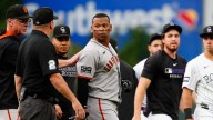 Devers' home run incites Rockies pitcher, leads to brawl, ejections