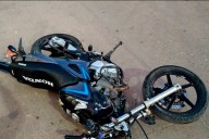Murió el motociclista que sufrió graves heridas tras un choque y no llevaba casco