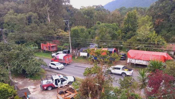 Decomisan pipa con 25 mil litros de gas LP en operativo federal en Xicotepec