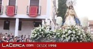 Toda una ciudad a los pies de su patrona en la procesión de la Virgen de la Antigua