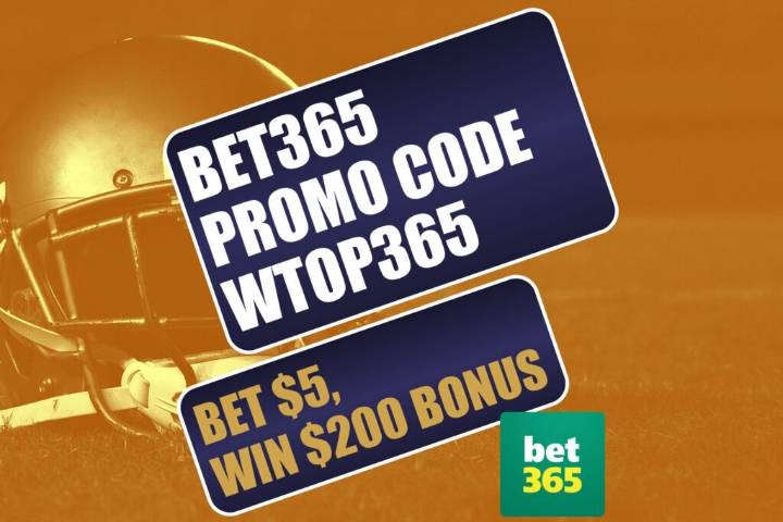 Bet365 Bonus Code WTOP365: Score $200 Bonus for NFL Week 3 Games