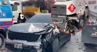Camioneta invade carril contrario e impacta contra tráiler: Niño queda herido tras fatal accidente El hecho ocurrió aproximadamente a la altura del kilómetro 26.5 de la Carretera Central, en el parade