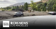 Rainy weather causes mudslides in the San Bernardino Mountains