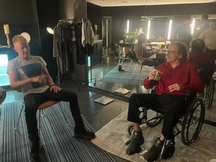 Charly García y Sting grabaron juntos