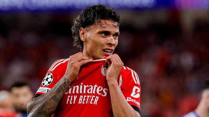 Richard Ríos en el medio de una polémica entre Benfica y Palmeiras: hay comunicado oficial