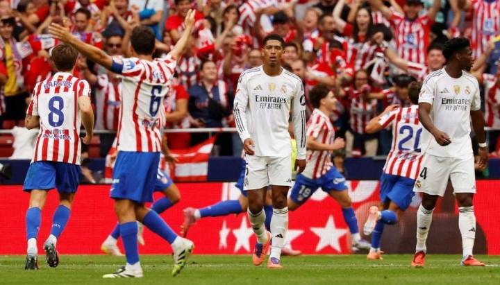 Atlético Madrid golea y frena en seco la racha del Real Madrid: así queda la tabla de posiciones de la liga española