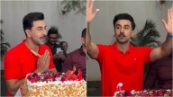 Ranbir Kapoor Celebrates His 43rd Birthday With Media, Cuts Huge Cake