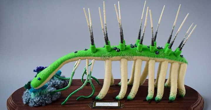 40 Of The Cutest, Weirdest Felted Artworks You’ve Probably Ever Seen