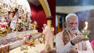 PM Modi visits Delhi's CR Park, takes part in Durga Puja celebrations on Ashtami