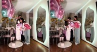 Anthony Aranda sorprende a Melissa Paredes y su hija con emotivo recibimiento en casa