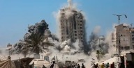 Israel bombardea torre residencial en Gaza argumentando que están en poder del Movimiento de Resistencia Islámica