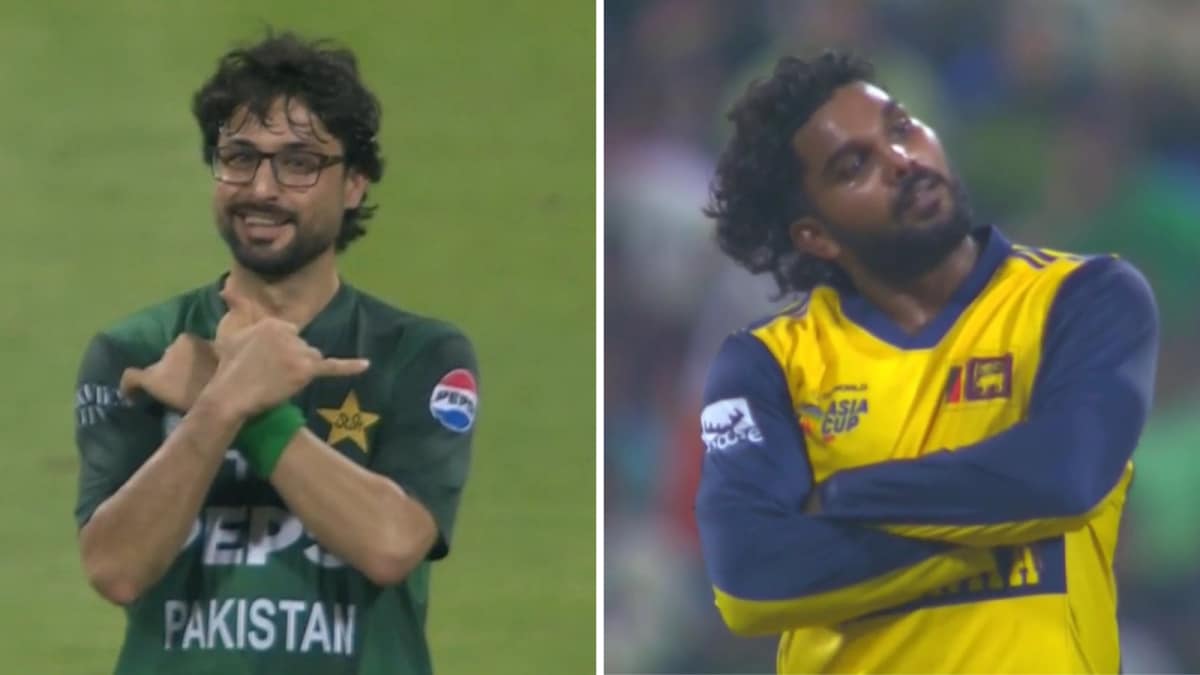 Abrar Ahmed And Wanindu Hasaranga Swap Celebrations During PAK Vs SL: Watch